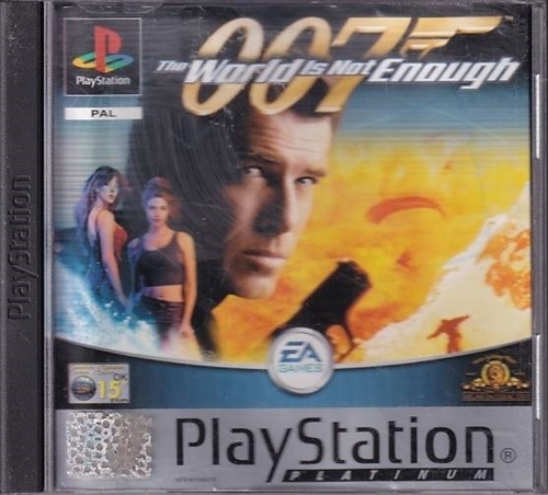 The World is not Enough Platinum - Mangler Manual - PS1 (B Grade) (Genbrug)